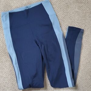 Lululemon Navy and Light Blue Leggings